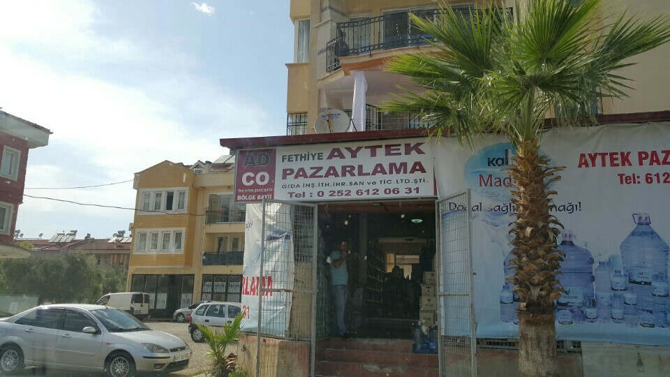 Fethiye Aytek Pazarlama | Pazaryeri Şehit Ramazan Bilgiç Caddesi, 48300 Fethiye/Muğla | +90 252 612 06 31