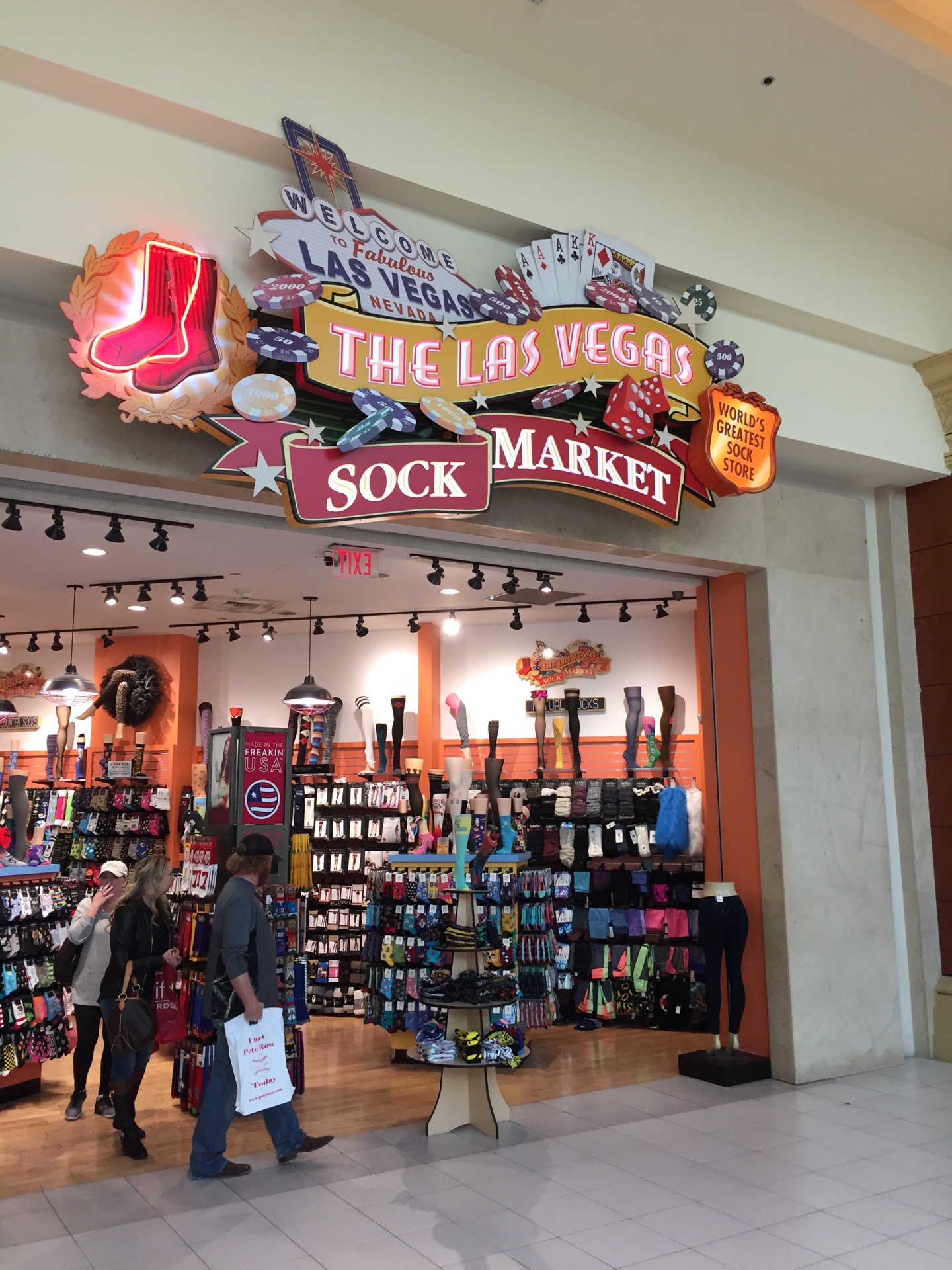 The Las Vegas Sock Market at The Shoppes at Mandalay Bay 3930 Las