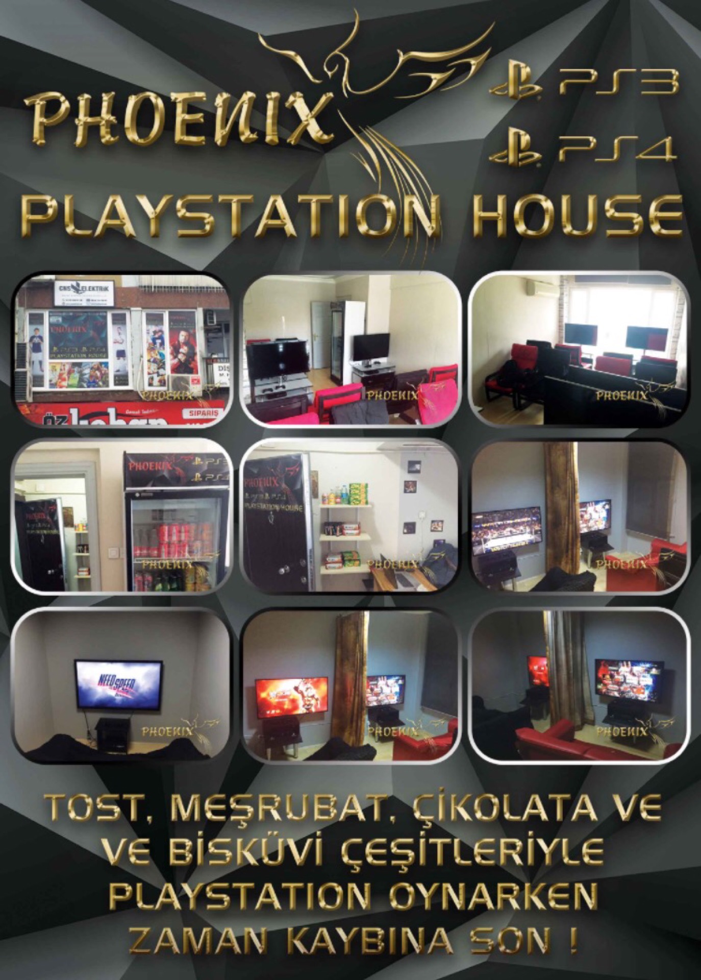 Phoenix Playstation Cafe | Nuhkuyusu Caddesi Valide-i Atik Mahallesi Gökdemir Apt. No.227 Kat.2 D.8, 34664 Üsküdar/İstanbul | +90 532 167 03 13