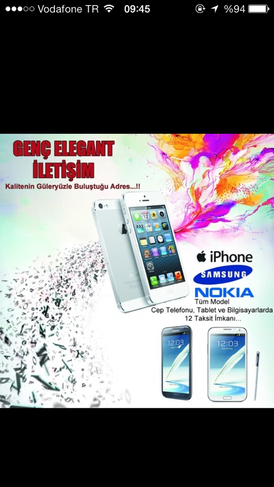 GENÇ ELEGANT İLETİŞİM | Uzun Çarşı No:31, 09800 Nazilli/Aydin | +90 532 710 97 06