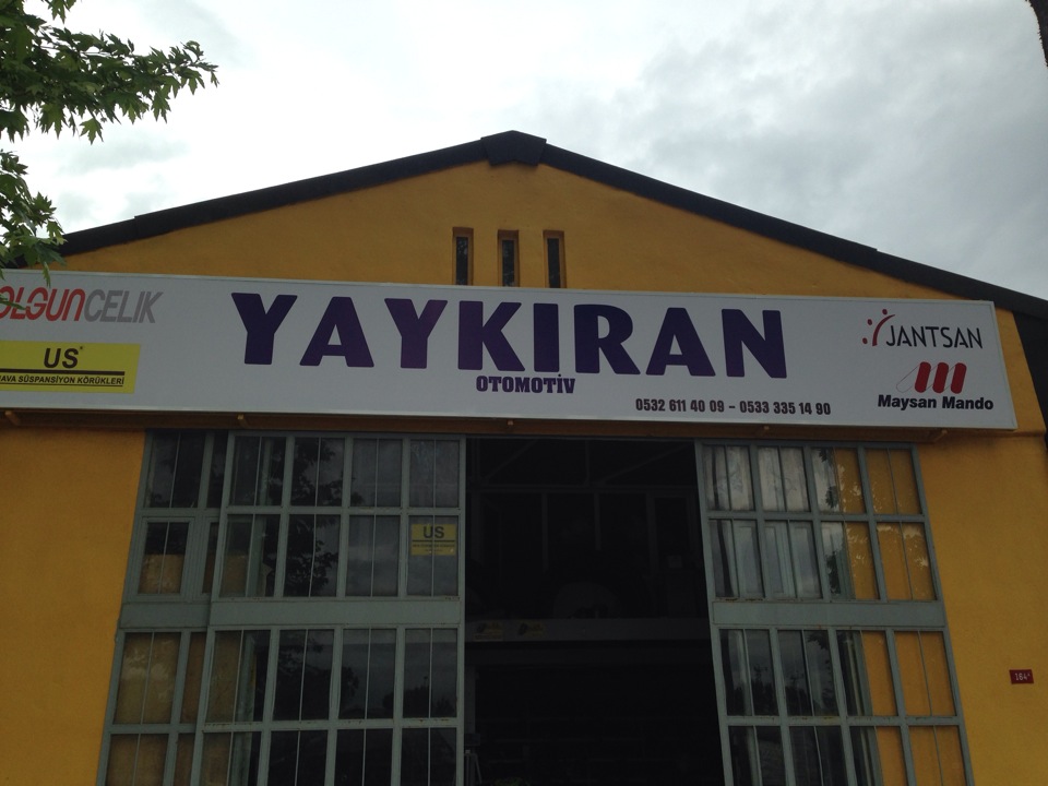 yaykıran otomotiv san. tic. Limited şti. | Yeni Sanayi Sit. Cumhuriyet Caddesi No:134, Karesi/Balikesir | +90 266 246 16 00