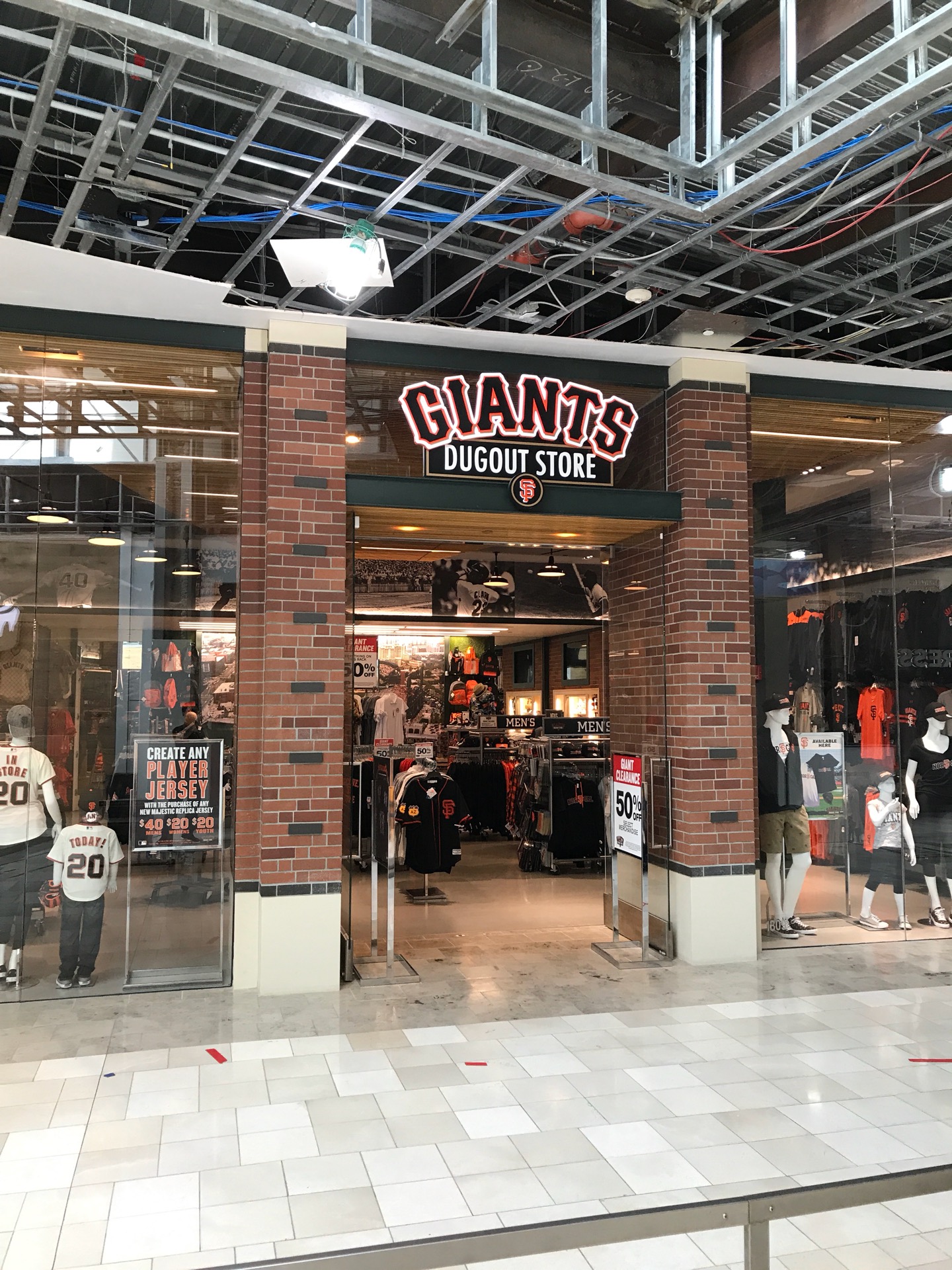 sf giants team store