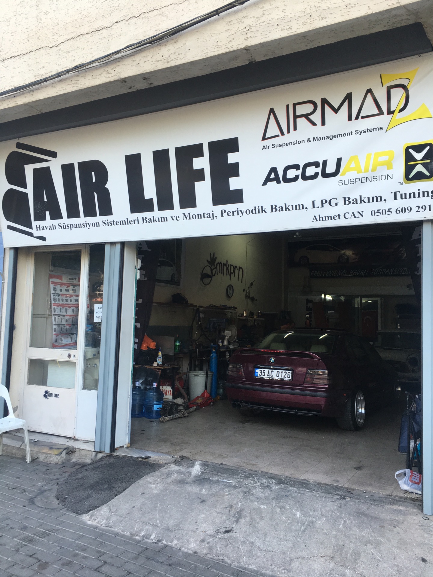 AirLife Havalı Süspansiyon | 2816 Sokak no 36, Bayrakli/İzmir | +90 505 609 29 14