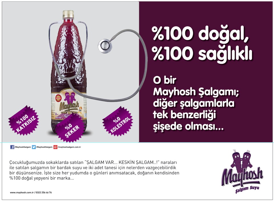 Mayhosh Şalgam Merkez | Bülent Angın Bulvari Baraj Yolu 3. Durak No:67 Seyhan/ADANA, Seyhan/Adana | +90 322 256 46 76