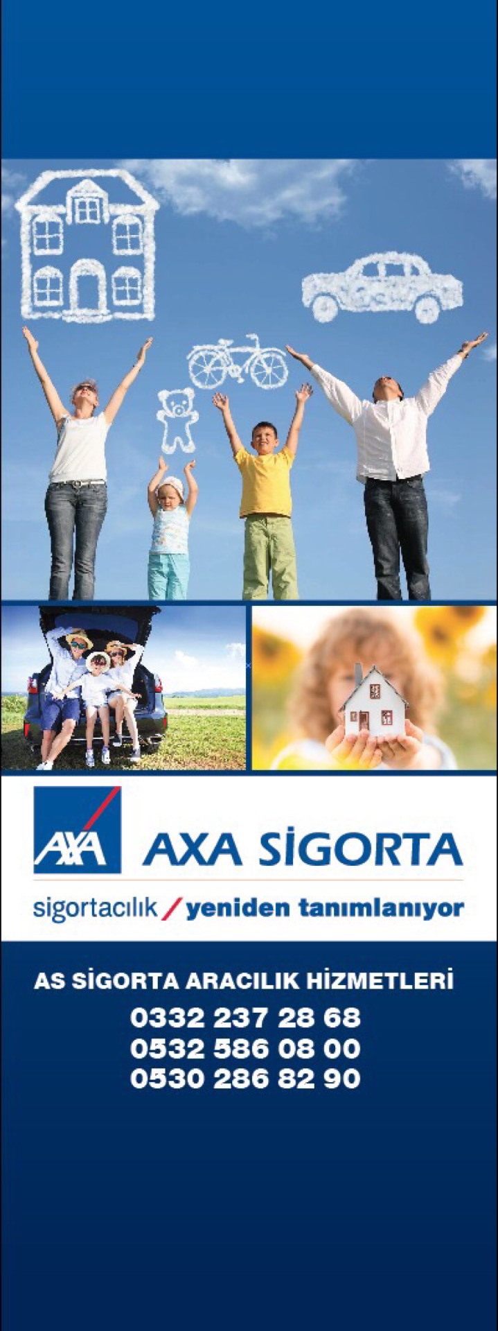 AXA SİGORTA /ÜMİT AKINCI | Nişantaşı Mh Hulusi Baybal Caddesi No: 8/a, Selçuklu/Konya | +90 332 237 28 68
