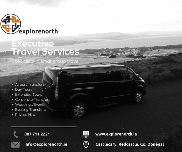 Explorenorth | Castlecary, Redcastle, F93 D392 | +353 87 711 2221