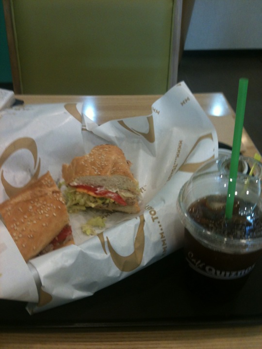 Quiznos Sub | 서울 중구 소공로 46 쌍용남산플래티넘 B101호 | +82 2-3789-2308