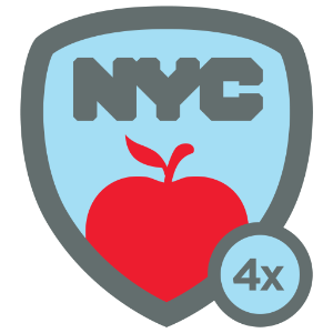 The Big Apple: You’ve conquered the Big Apple! As Mayor Bloomberg says, “Make it here, then everywhere.” The Big Apple